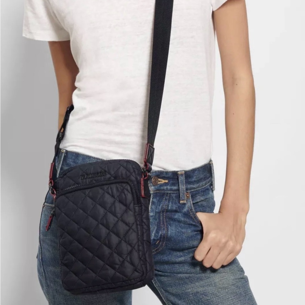 This MZ Wallace Metro Crossbody Bag nylon quilted